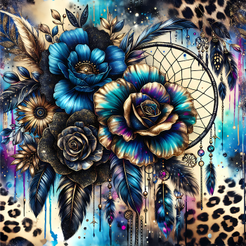 VB Crazy Girls 2 Floral Dream Blue